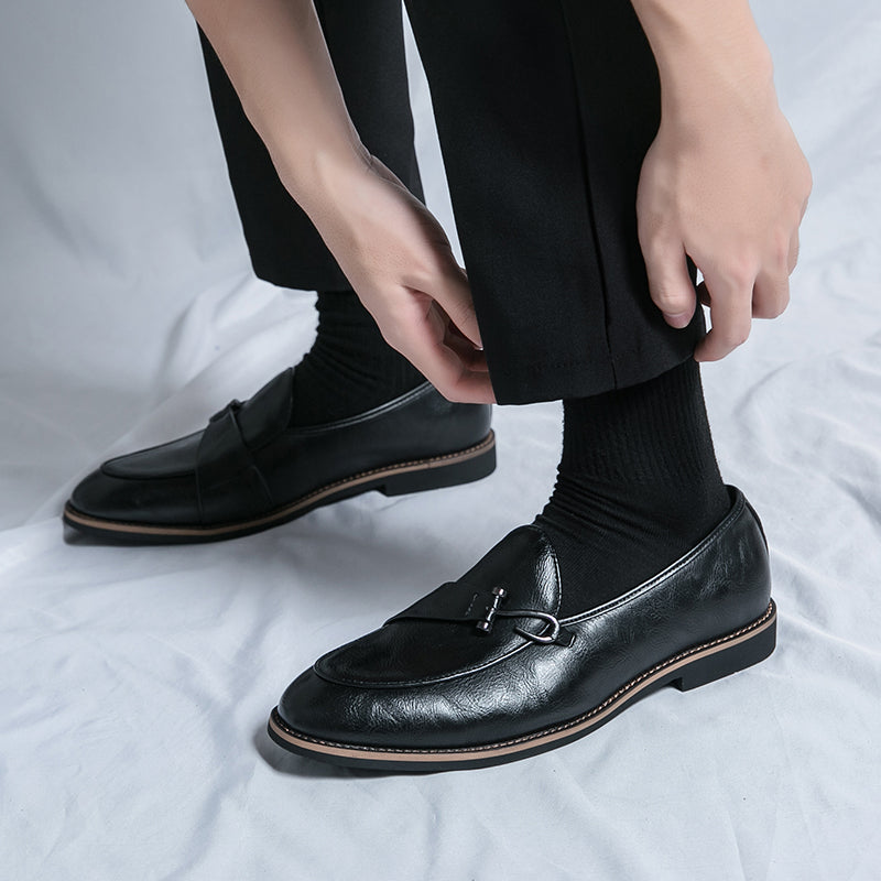 Portside Leather Loafers — Allyours Closet (view 9)