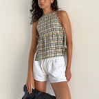 Elara Bow Tank Top — Allyours Closet (view 3)
