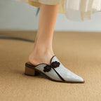 Lotus Suede Heels — Allyours Closet (view 11)