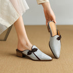 Lotus Suede Heels — Allyours Closet (view 9)