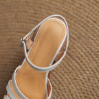Delainey Leather Sandals — Allyours Closet (view 5)