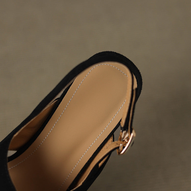Women's Nora Suede Heels