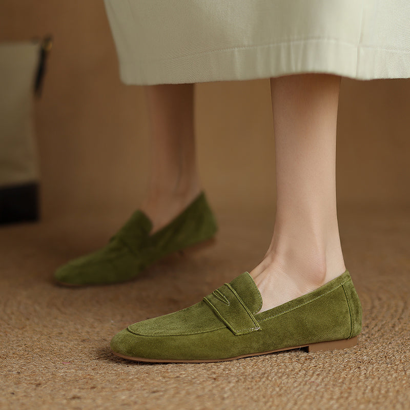 Rosella Suede Loafers — Allyours Closet (view 2)