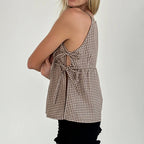 Elara Bow Tank Top — Allyours Closet (view 10)