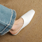 Ariana Leather Mules — Allyours Closet (view 7)