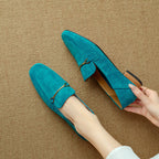 Maristelle Suede Loafers — Allyours Closet (view 3)