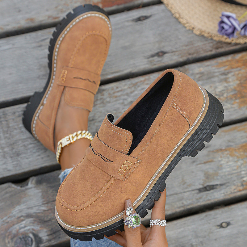 Sora Suede Loafers — Allyours Closet (view 3)