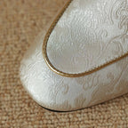 Florence Satin Mules — Allyours Closet (view 8)