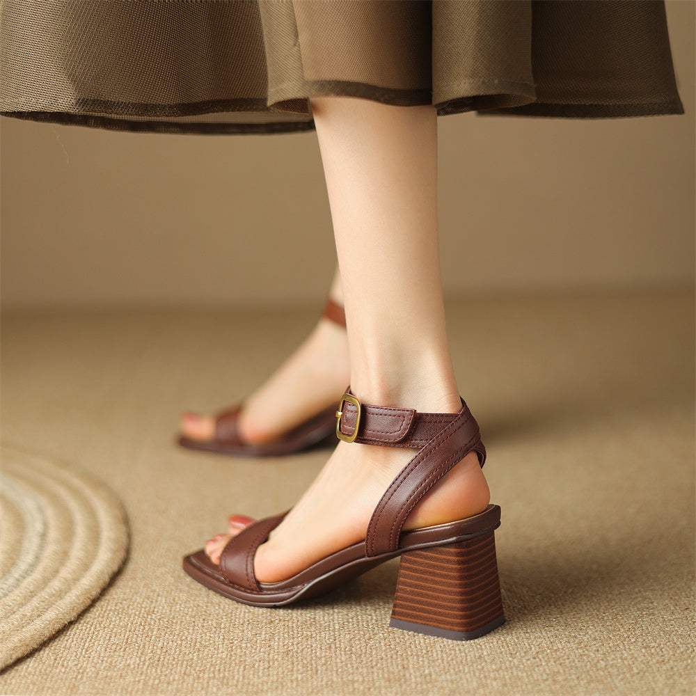 Giselle Sandal Heels — Allyours Closet