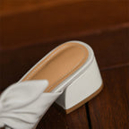 Isabella Leather Sandals — Allyours Closet (view 5)