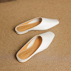 Ariana Leather Mules — Allyours Closet (view 10)