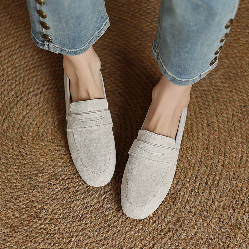 Rosella Suede Loafers — Allyours Closet (view 11)