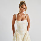 Magnolia Plaid Dress — Allyours Closet (view 4)
