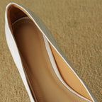 Mary Ann Leather Heels — Allyours Closet (view 12)