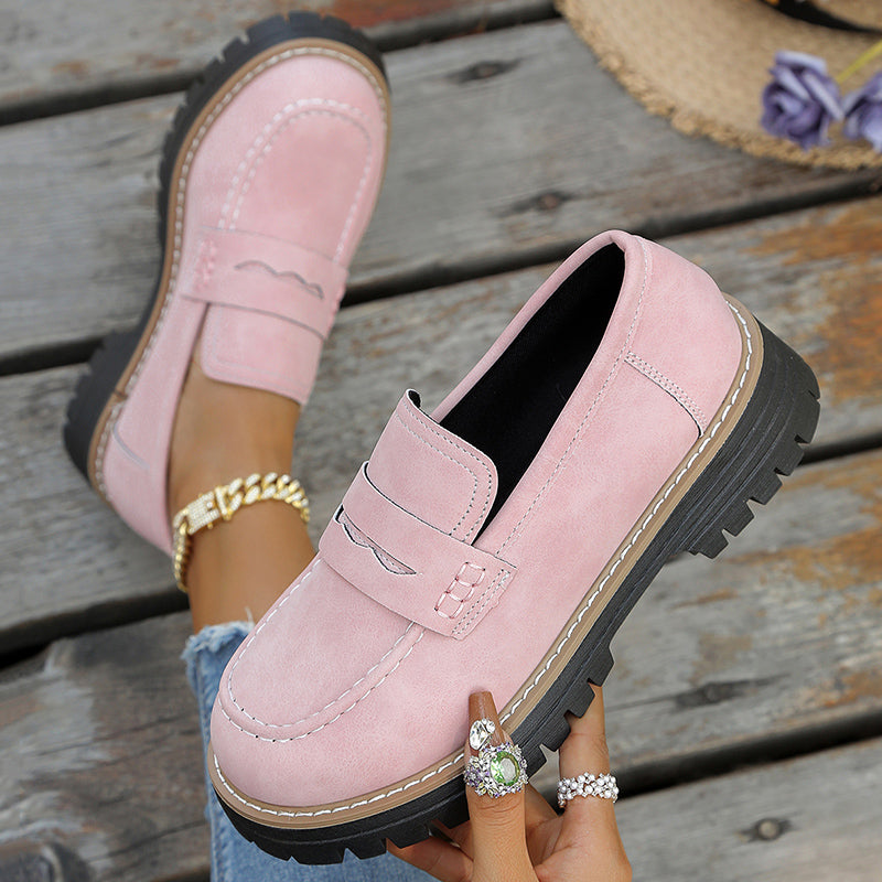 Sora Suede Loafers — Allyours Closet (view 12)