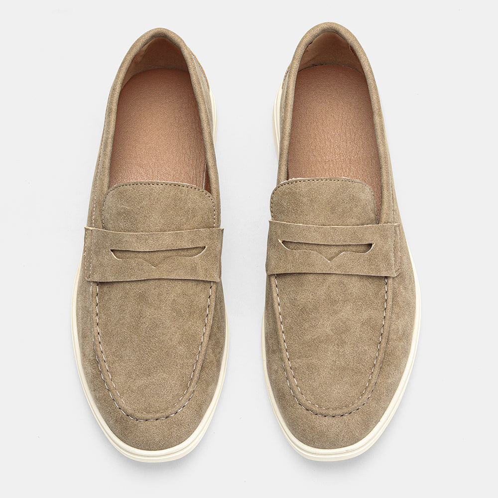 Luca Suede Loafers — Allyours Closet (view 7)