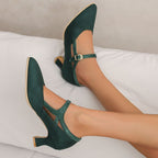 Women's Eleanor Suede Heels