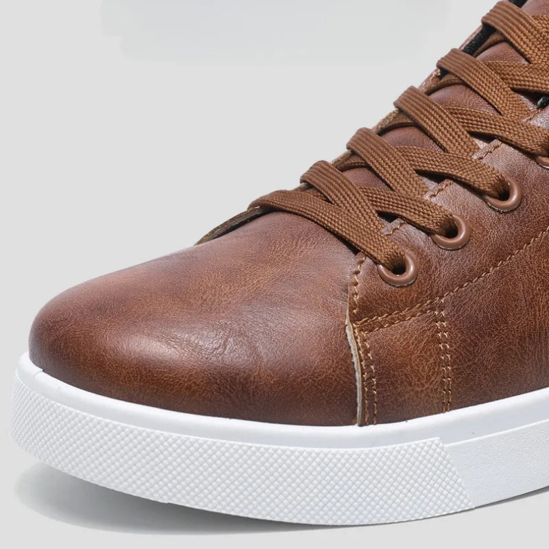 Bastien Leather Sneakers — Allyours Closet (view 2)