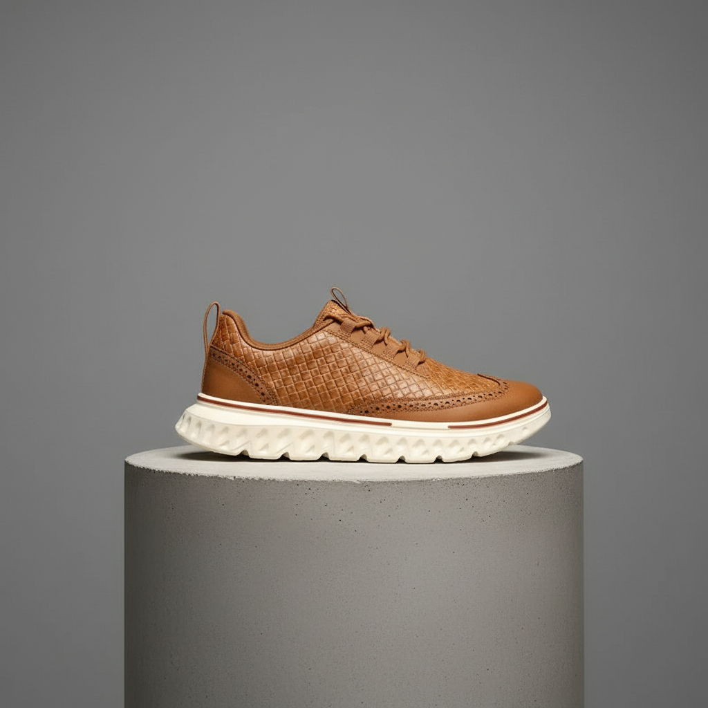 Forge Leather Sneakers — Allyours Closet (view 7)