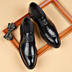 Forestfieldfashion Giovanni Men’s Handmade Leather Shoes (Premium Leather, Timeless Fit, Year-Round Wear)