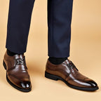 Forestfieldfashion Giovanni Men’s Handmade Leather Shoes (Premium Leather, Timeless Fit, Year-Round Wear)