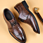 Forestfieldfashion Giovanni Men’s Handmade Leather Shoes (Premium Leather, Timeless Fit, Year-Round Wear)