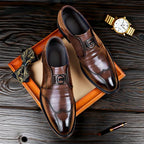 Forestfieldfashion Giovanni Men’s Handmade Leather Shoes (Premium Leather, Timeless Fit, Year-Round Wear)