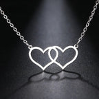 Heartlock Necklace — Allyours Closet (view 5)