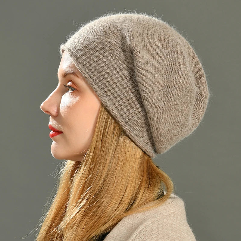 Amara Cashmere Beanie — Allyours Closet