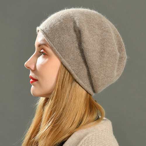 Amara Cashmere Beanie — Allyours Closet