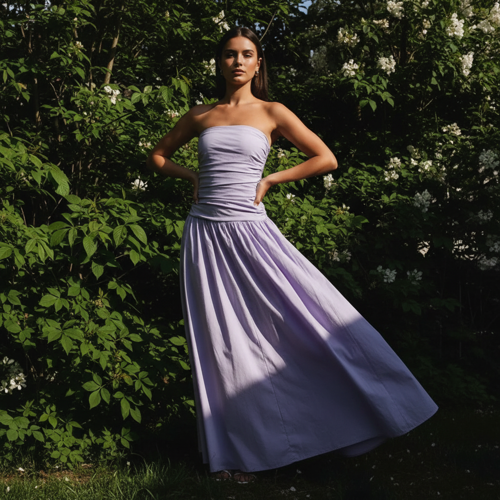 Aria Strapless Dress — Allyours Closet (view 4)