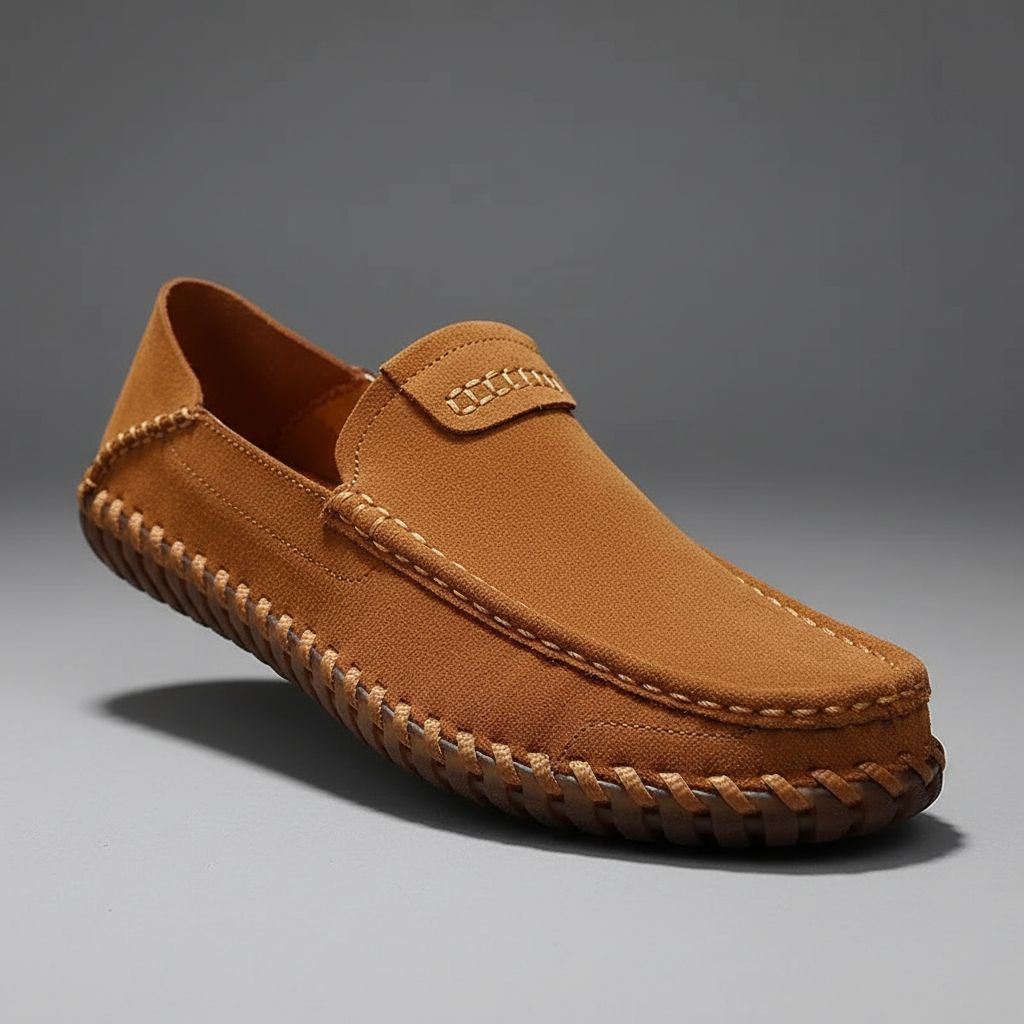 Barrett Suede Loafers — Allyours Closet