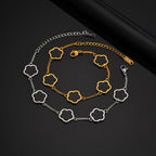 Laurent Steel Bracelet — Allyours Closet (view 4)
