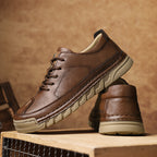 Frontier Leather Sneakers — Allyours Closet (view 3)