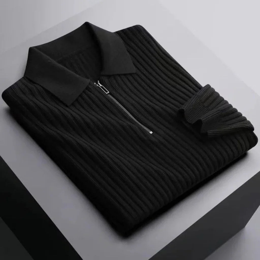 Caldwell Knit Polo — Allyours Closet (view 5)
