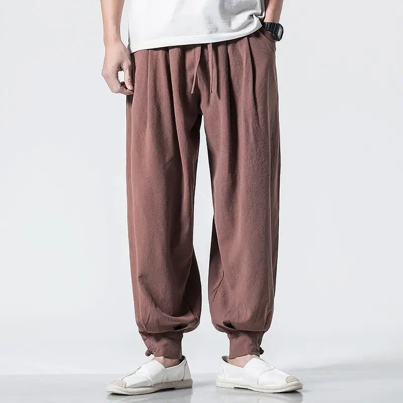 Laguna Linen Joggers — Allyours Closet (view 4)