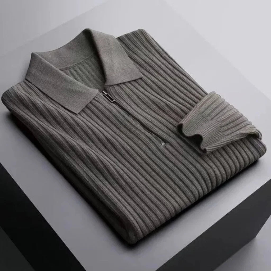 Caldwell Knit Polo — Allyours Closet (view 8)