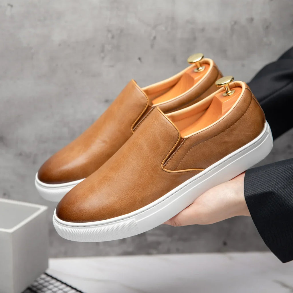 Eldridge Leather Loafers — Allyours Closet (view 6)