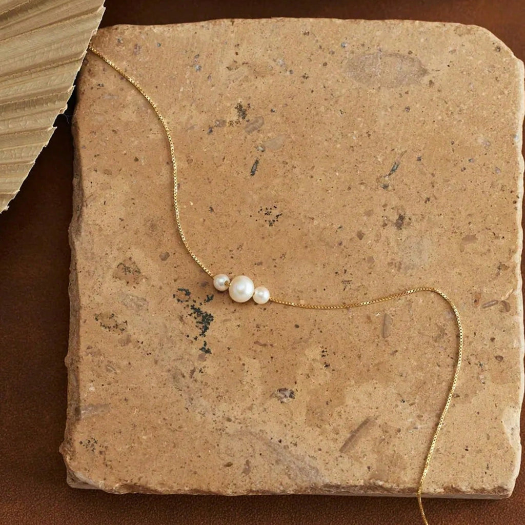 Roselle Pearl Necklace — Allyours Closet (view 10)
