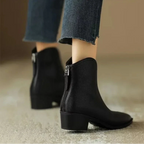 Kensley Leather Boots — Allyours Closet (view 5)