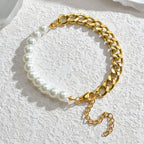 Cuban Pearl Bracelet — Allyours Closet (view 3)