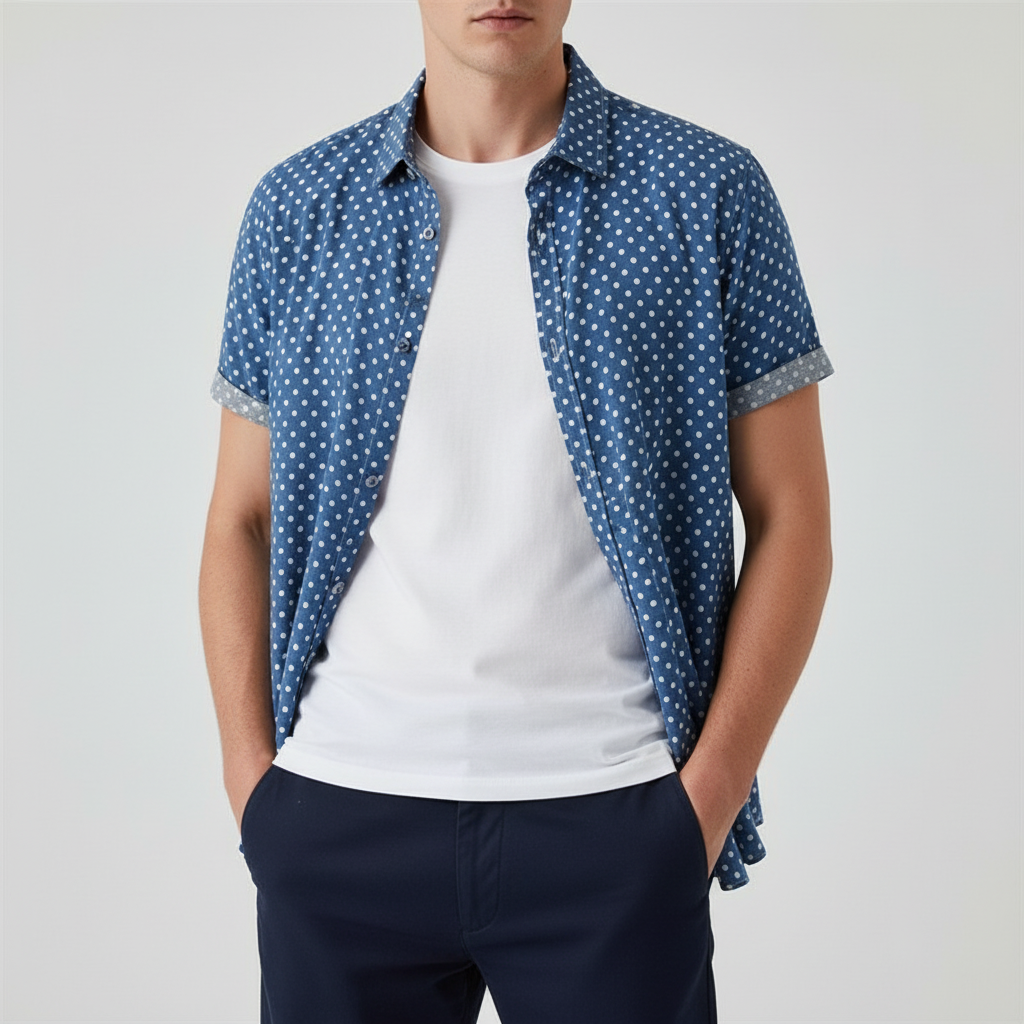 Cabana Short-Sleeve Shirt — Allyours Closet (view 10)
