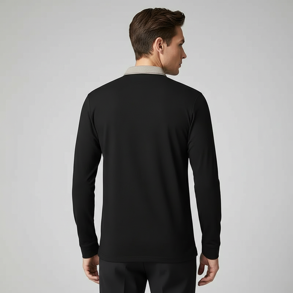 Men's Portofino Long-Sleeve Polo Shirt
