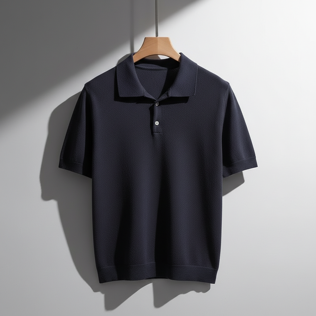 Estate Knit Polo — Allyours Closet (view 9)