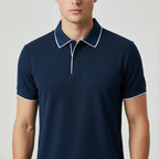 Division Knit Polo — Allyours Closet (view 9)