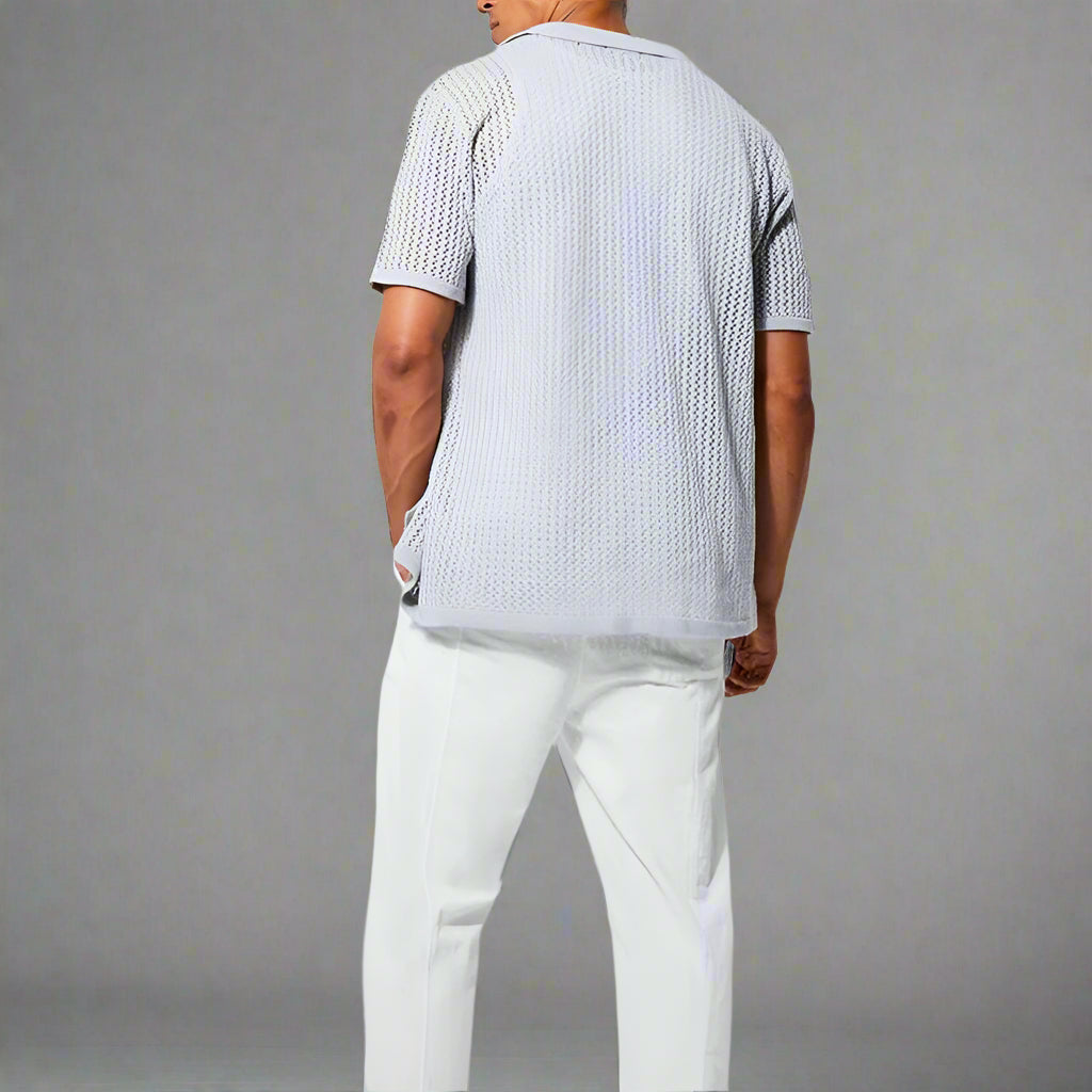 Offshore Club Knitted Shirt — Allyours Closet (view 3)