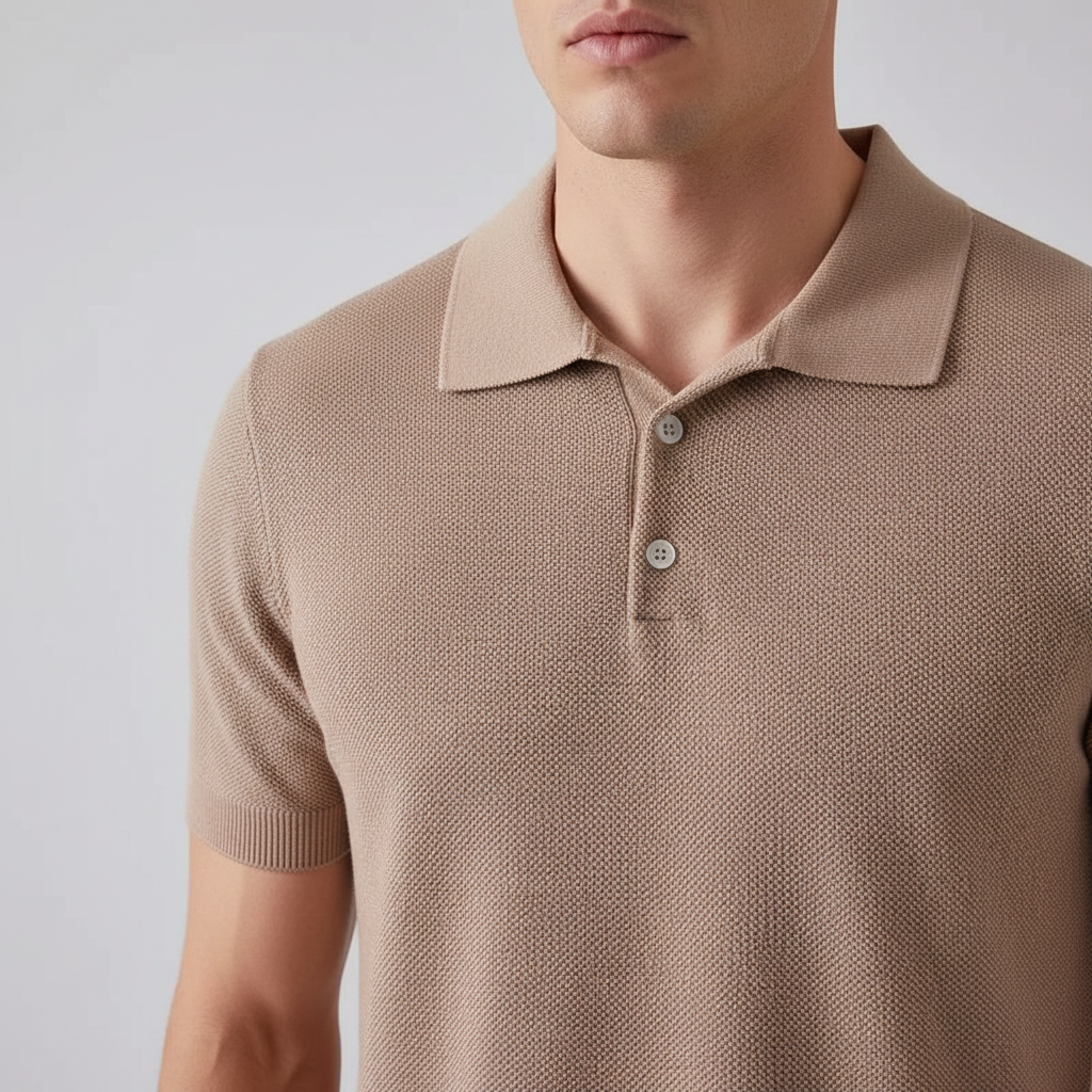 Estate Knit Polo — Allyours Closet (view 3)