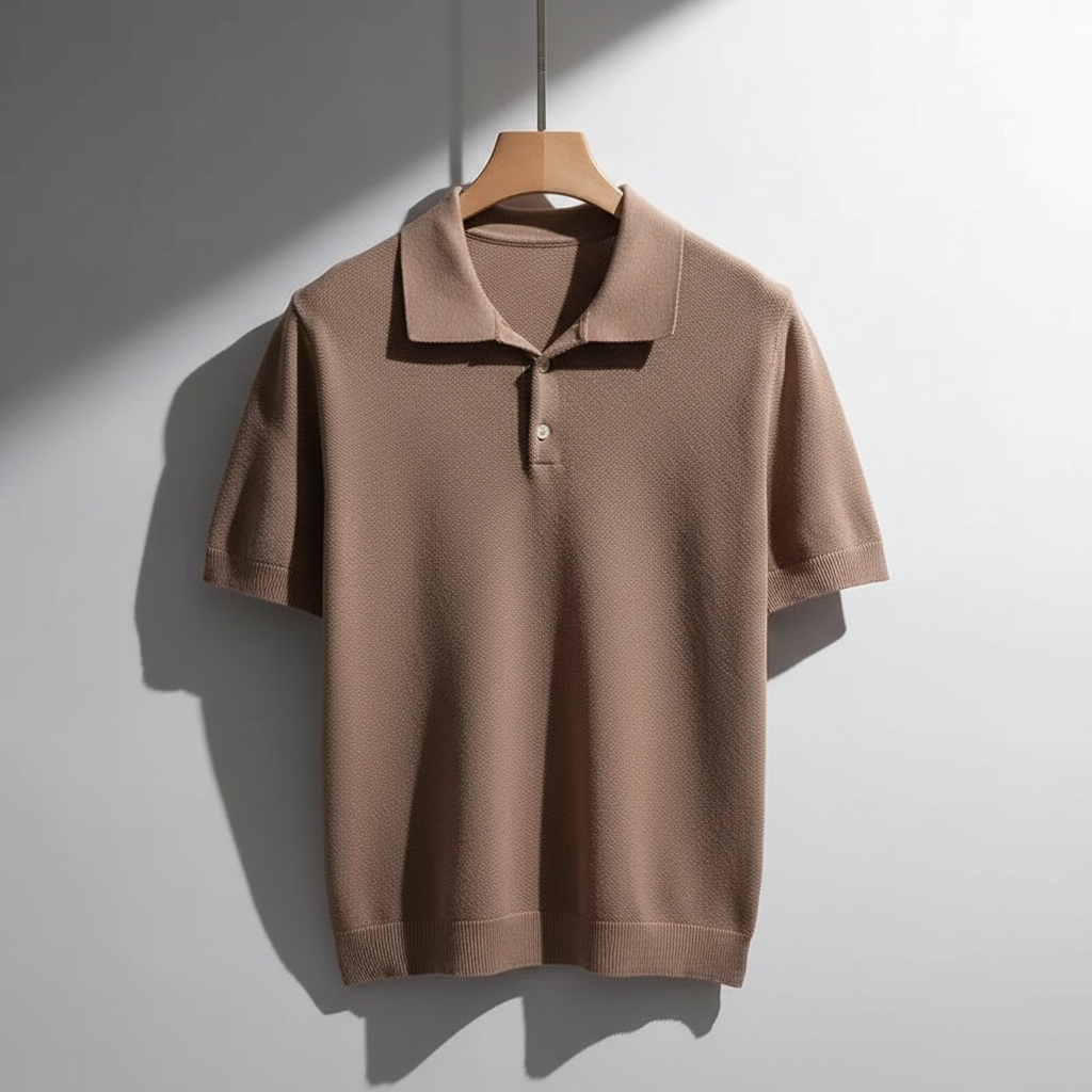 Estate Knit Polo — Allyours Closet