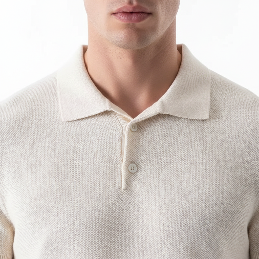 Estate Knit Polo — Allyours Closet (view 8)