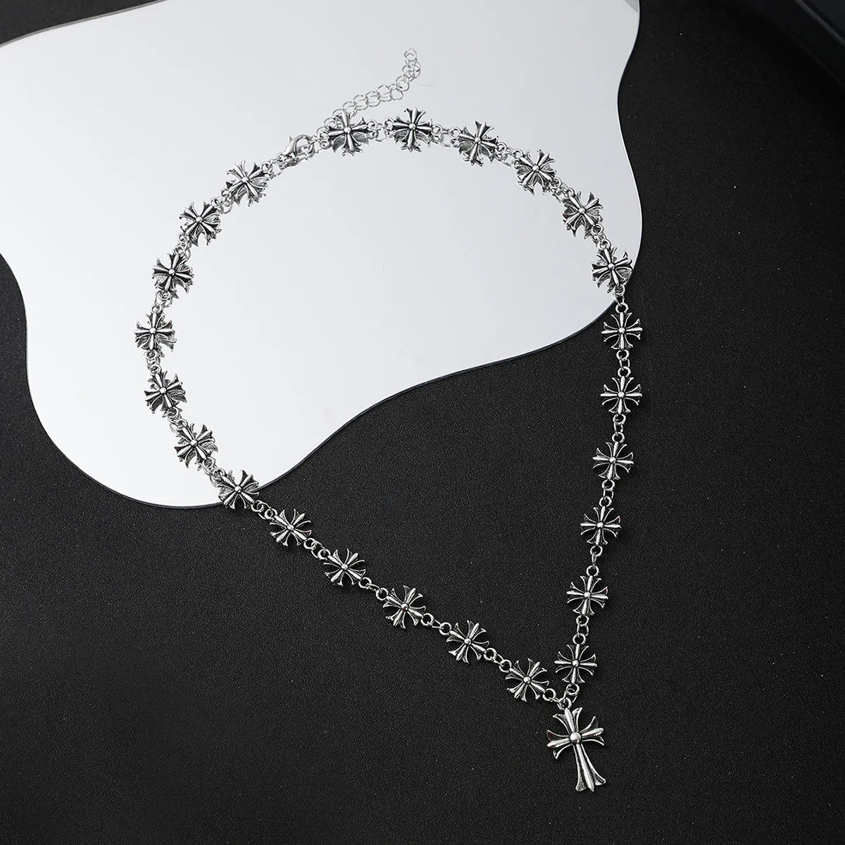 Arcanum Cross Necklace — Allyours Closet (view 4)